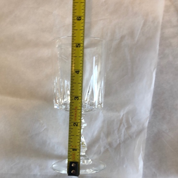 Crystal Stemware Glasses 4oz EUC - Picture 13 of 15